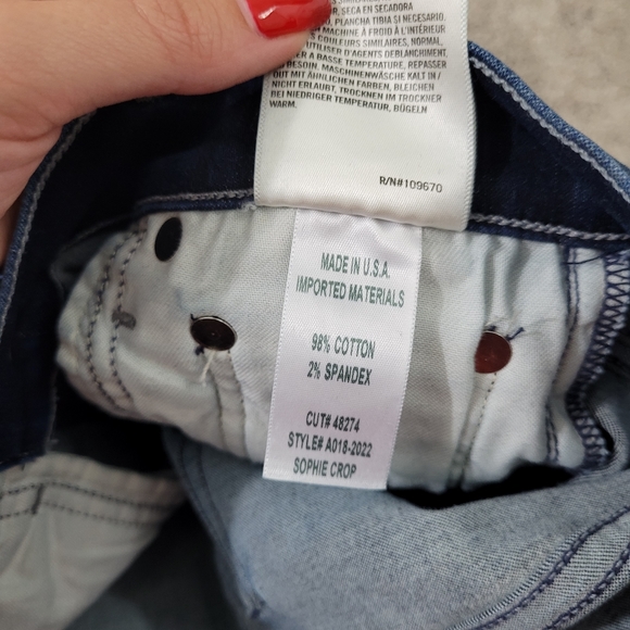 AGOLDE Sophie Crop Jeans - Picture 7 of 7